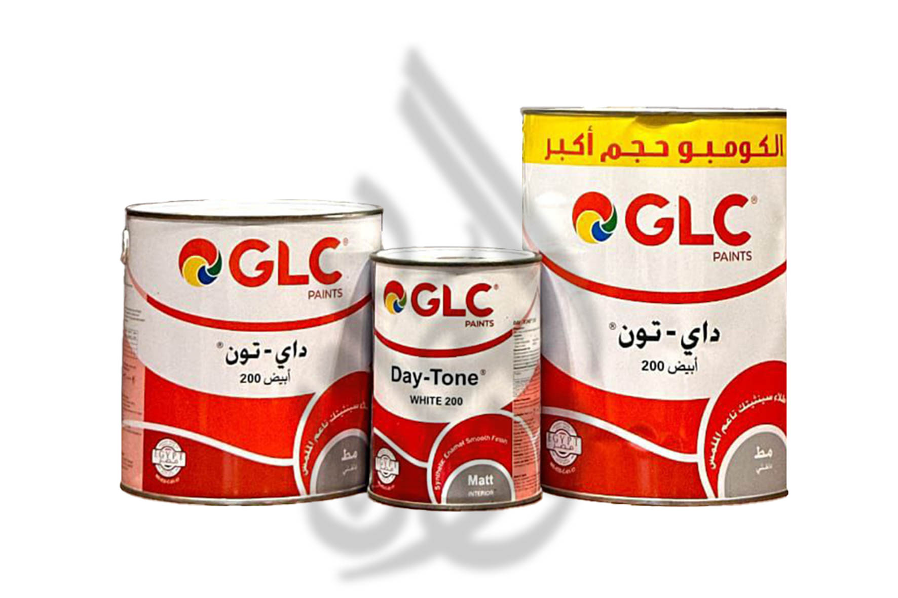 GLC لاكيه أبيض مط